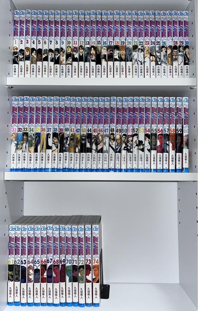 美品】BLEACH 1~74巻 漫画全巻セット 関連本 BLEACH 全巻セット 1〜74