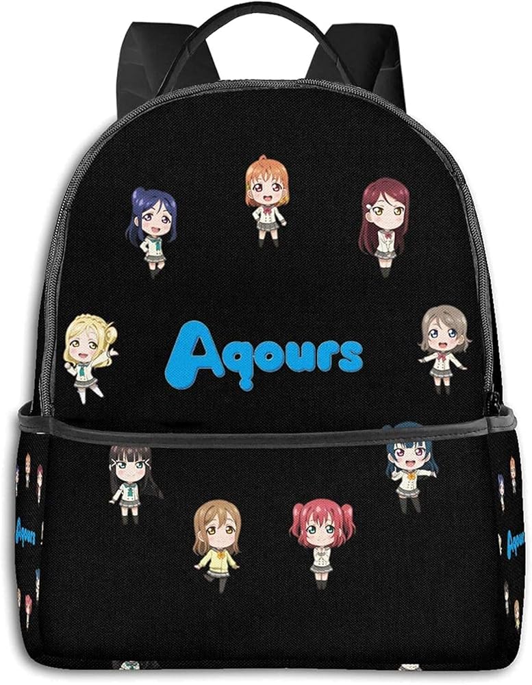 Amazon.co.jp: ラブライブ！サンシャインアクアーズちびロゴ リュック