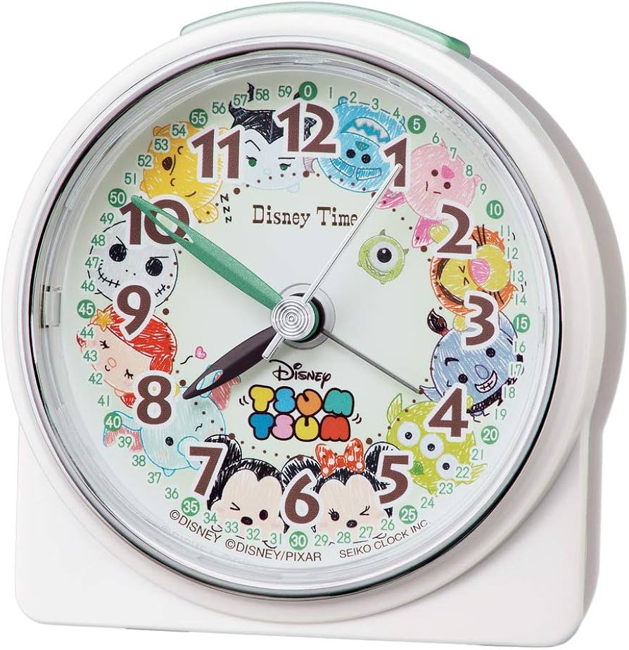 Amazon.co.jp: セイコークロック 目覚まし時計 置き時計 キャラクター