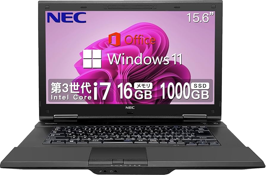 NEC】高性能i7 新品SSD1TB メモリ16GB ノートPC オファー 最高性能 NEC