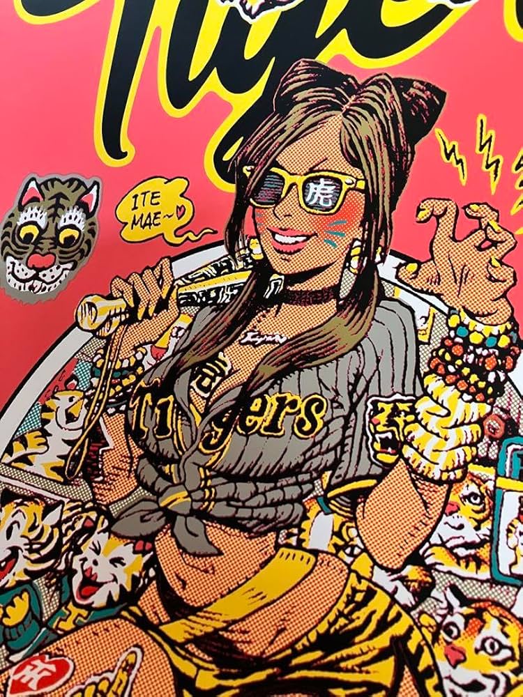 RJB マタンゴ×ロッキンジェリービーン シルクスクリーンポスター 未