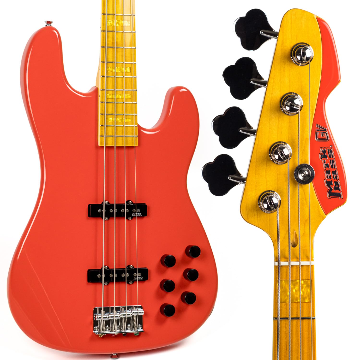 Amazon | Mark Bass MB GV 4 GLOXY VAL FIESTA RED CR MP | エレキ