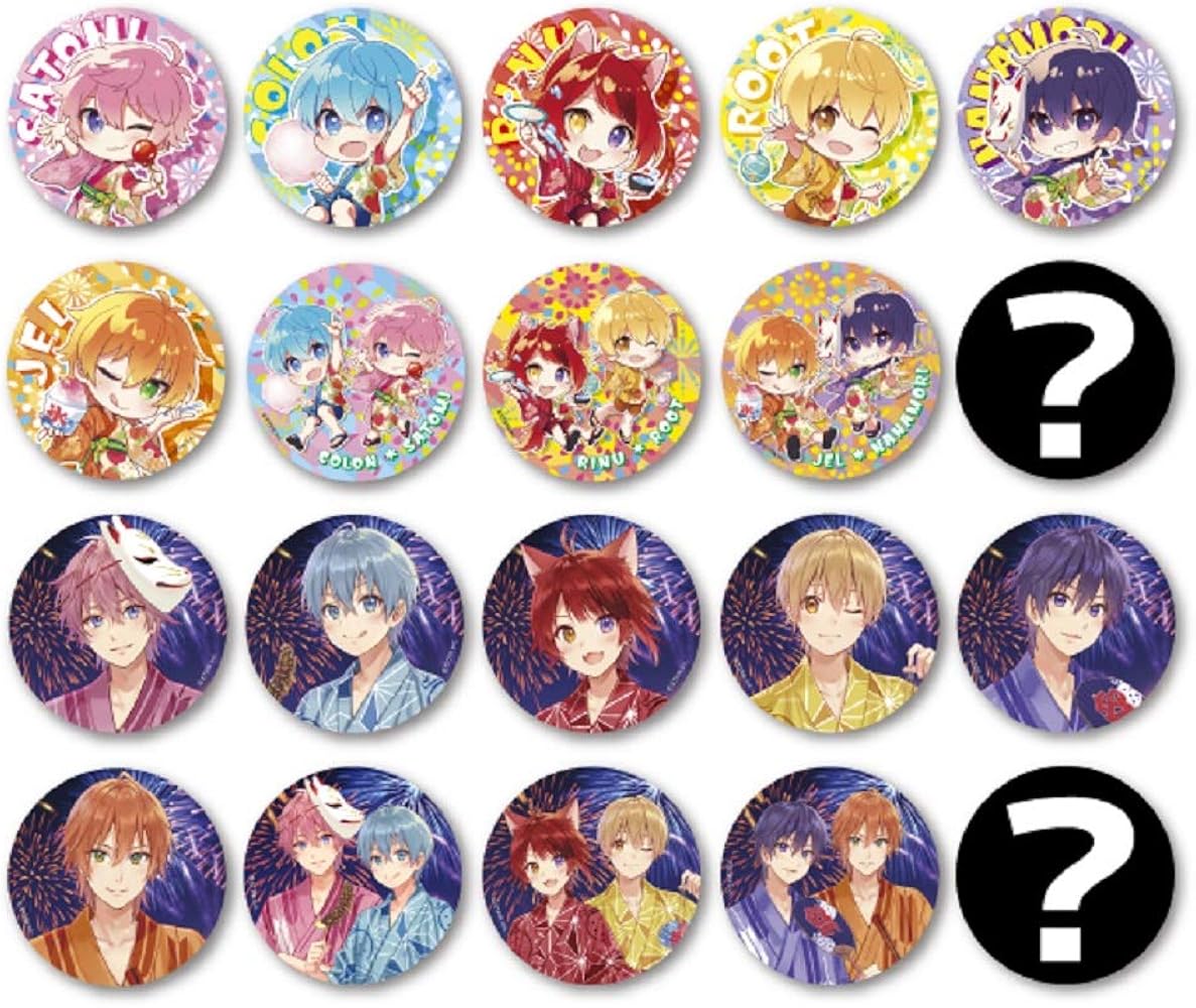 すとぷり 莉犬 缶バッチ 2020 summer 等身 莉犬くん 缶バッジ 2020 す