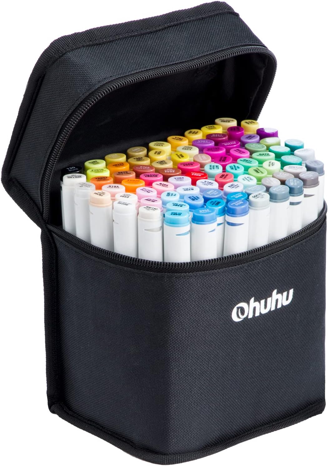 Ohuhu マーカーペン 筆タイプ 320色 プロ愛用 細字