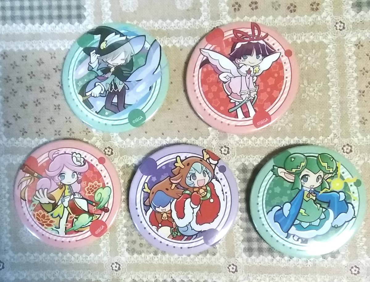 希少 レア ぷよぷよ 缶バッジ 缶バッチ ラフィーナ ぷよぷよフィーバー