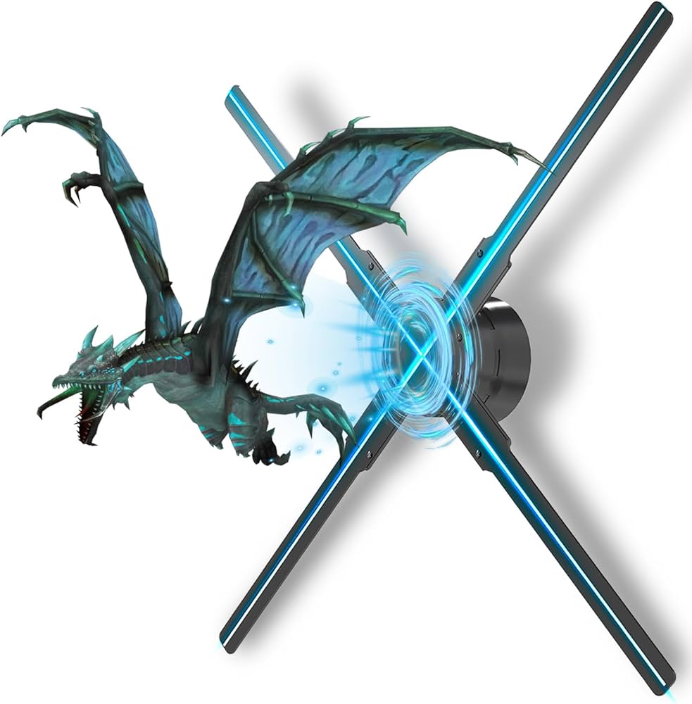 Amazon.co.jp: 3Dホログラムファン、52cm 3Dホログラムプロジェクター