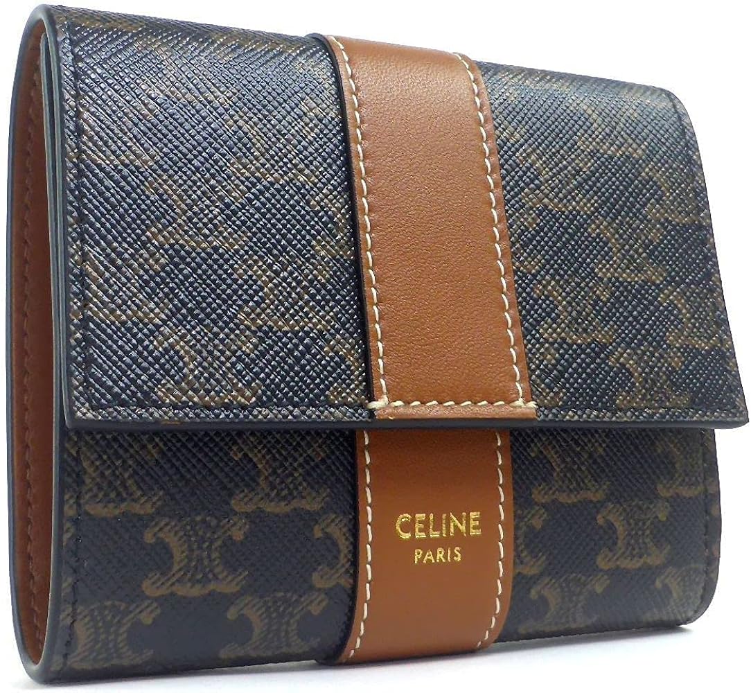 Amazon | [セリーヌ] 財布 三つ折り Triomphe スモール トリフォールド