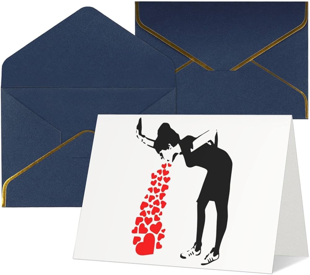 banksy バンクシー レター カード セット