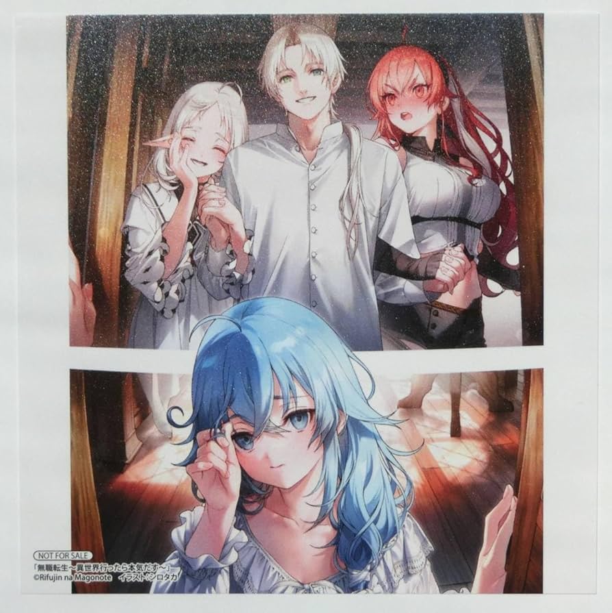 無職転生 サイン入り ミニ色紙 アニメイト 第1弾 イラストカード