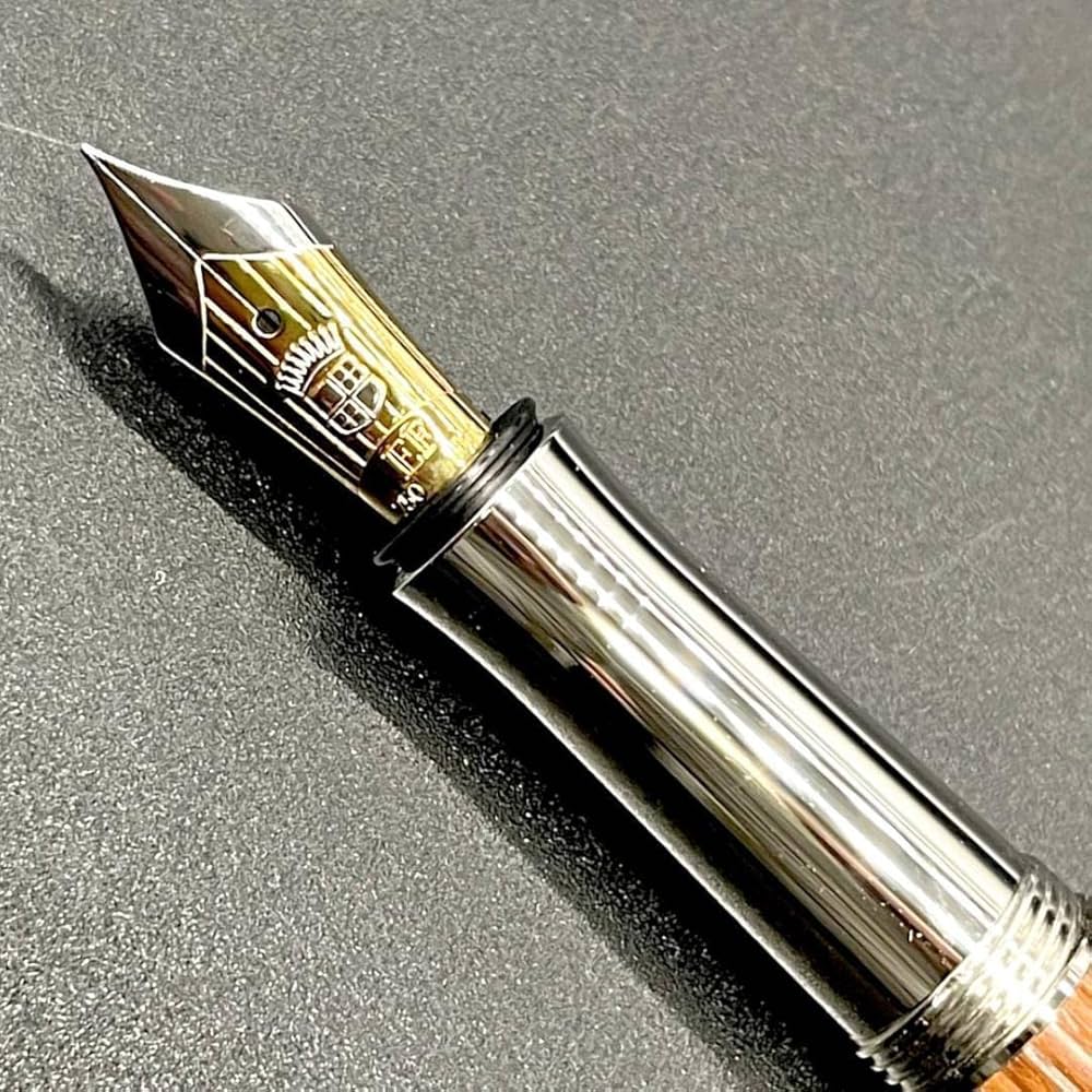 限定品 ファーバーカステル スネークウッド 万年筆 Mニブ