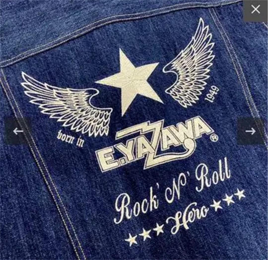 専用 矢沢永吉 スカジャン デニムシャツ Mサイズ 専用 矢沢永吉