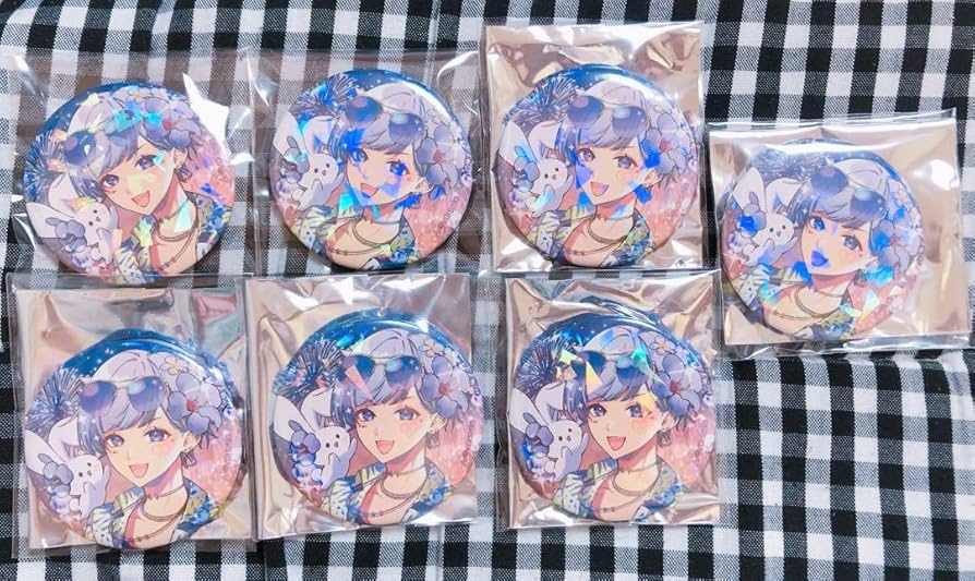 初兎 活動6周年記念 缶バッジ 42点 まとめ売り 初兎 活動6周年記念 缶