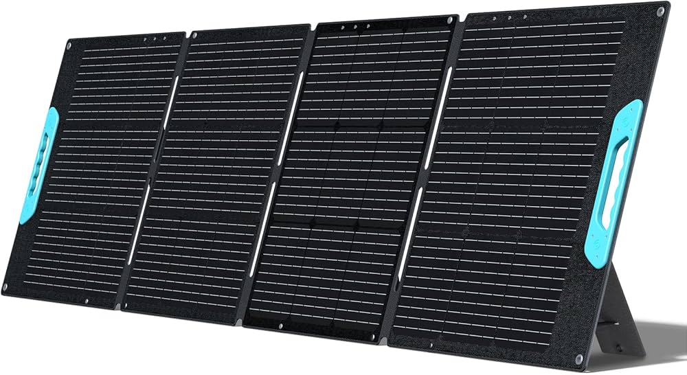 Amazon | Eco Playソーラーパネル 200W 太陽光パネル 折りたたみ 高