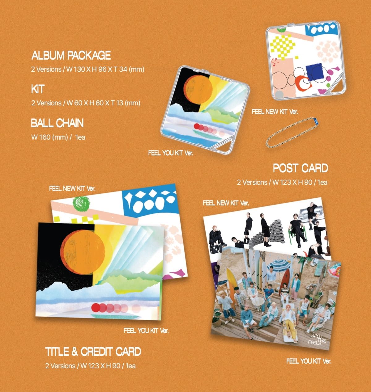 SEVENTEEN ミンギュ SPILL THE FEELS サイン入り生写真 Spill the