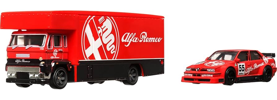 激希少 エリゴール1/43 アルファチームトランスポーター Alfa Romeo 激