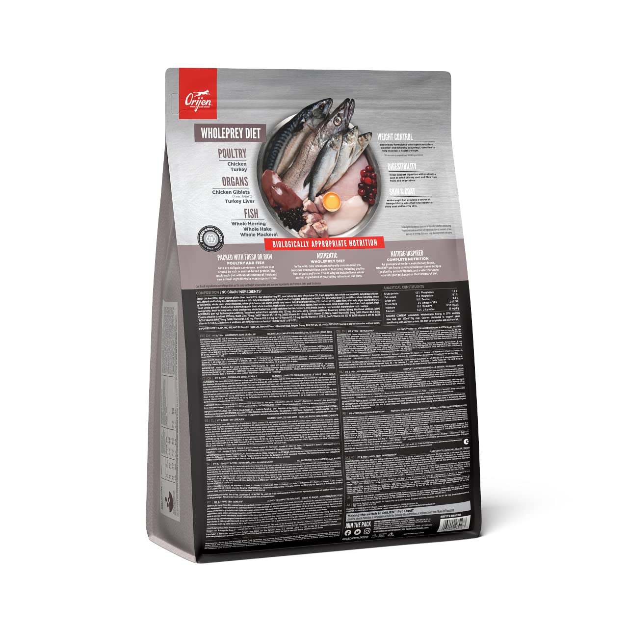 オリジンフィット&トリムキャット1.8kg シックスフィッシュキャット1.8