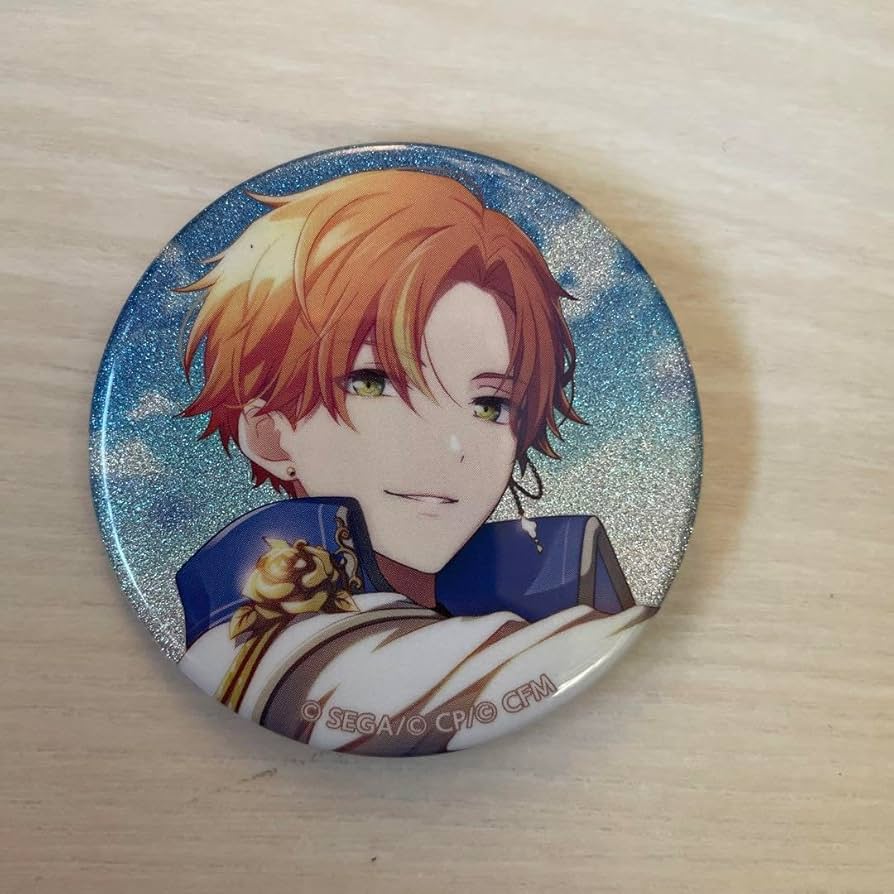 プロセカ 東雲彰人 グリッター缶バッジ 10A プロセカ 東雲彰人 グリ缶