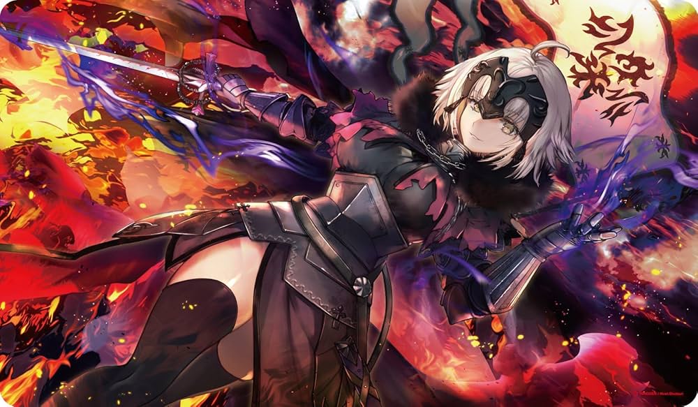 Amazon.co.jp: プレイマット FGO ジャンヌダルク（オルタ）【RINGOEN