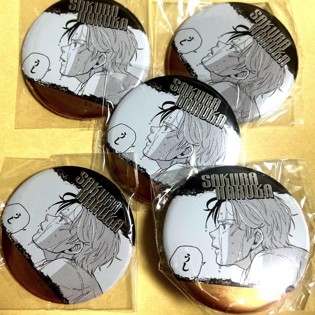 WIND BREAKER ウィンブレ 原作 ジュエリー缶バッジ 第二弾 梶蓮