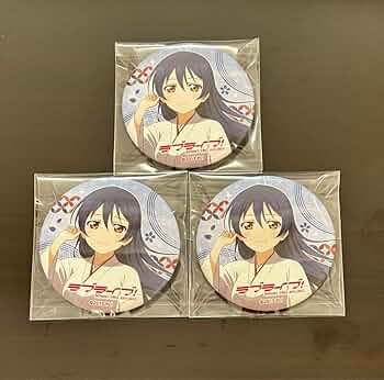 Amazon.co.jp: 園田海未 ラブライブ 神田明神 缶バッジ FHGIFQDZ