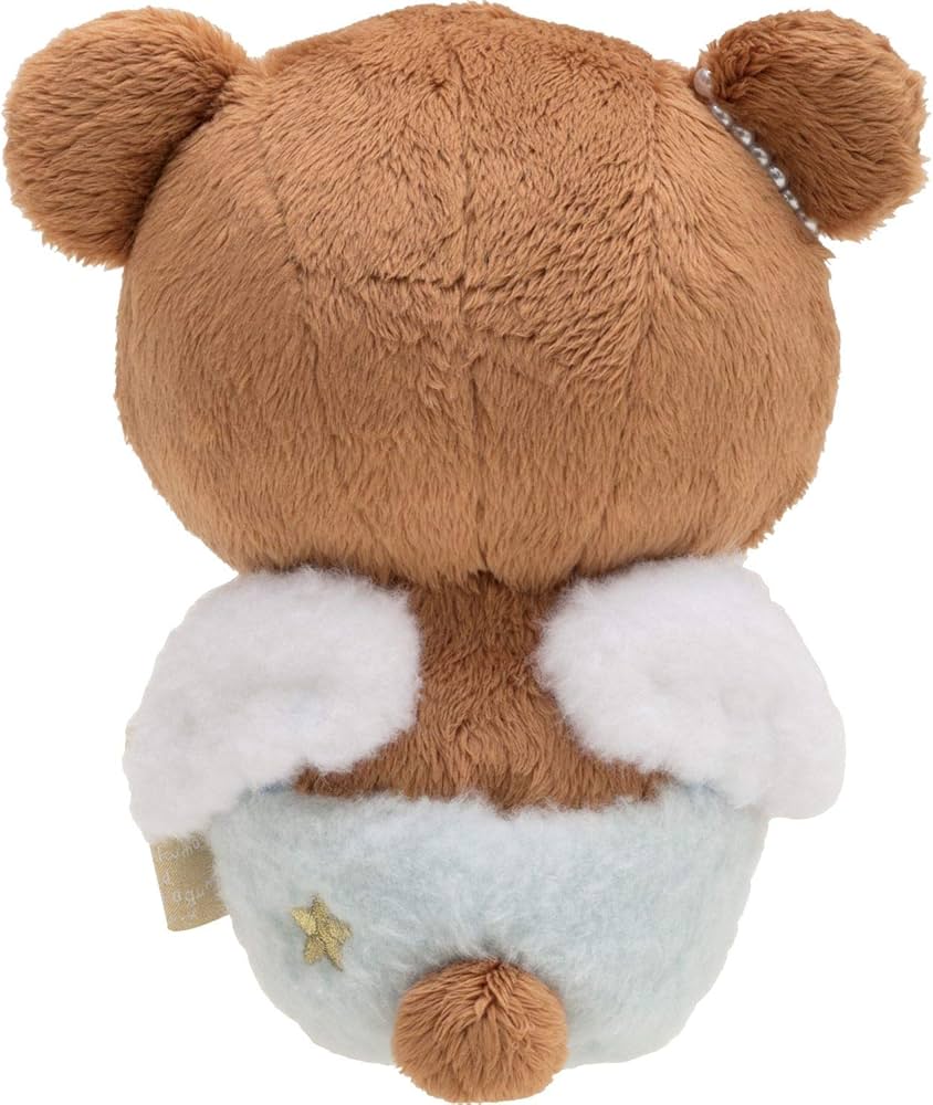 チャイロイコグマ 天使 ぬいぐるみ タグ付き チャイロイコグマ 天使