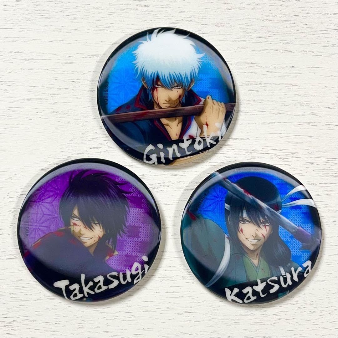 銀魂展 コレクション缶バッジ 高杉晋助 12点 大銀魂展 コレクション缶