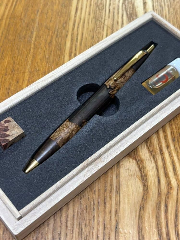 完全新品未使用】本花梨瘤源平 斑紋金具 野原工芸 限定モデル