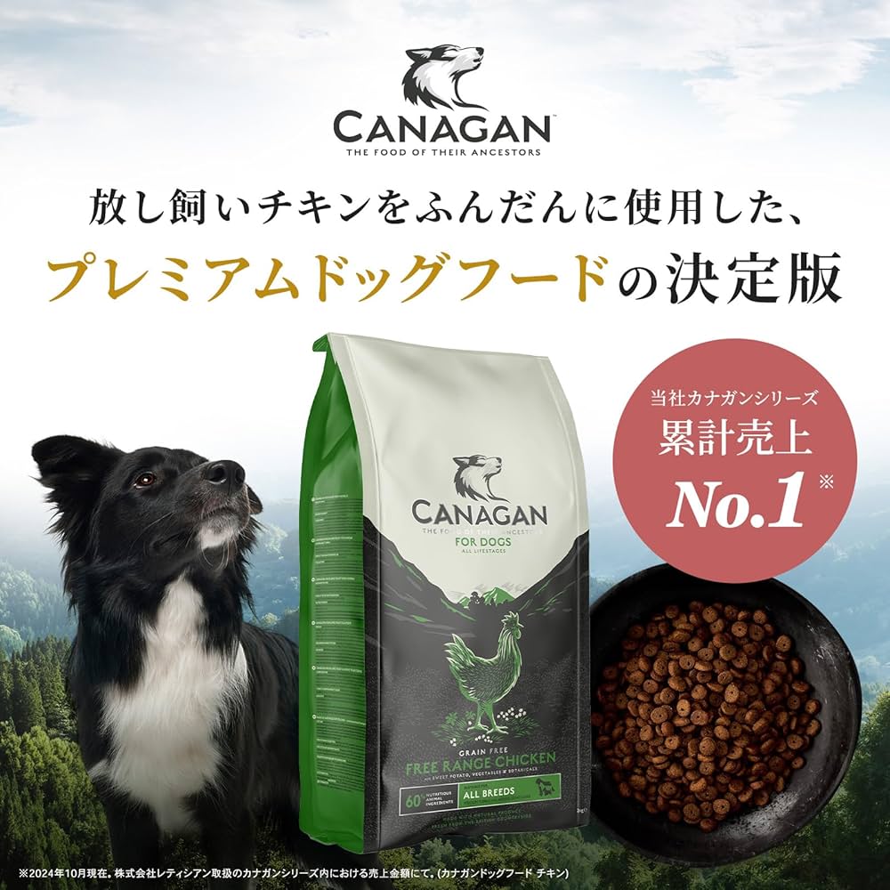 Amazon.co.jp: カナガン ドッグフード チキン (2kg) ドライフード 全犬