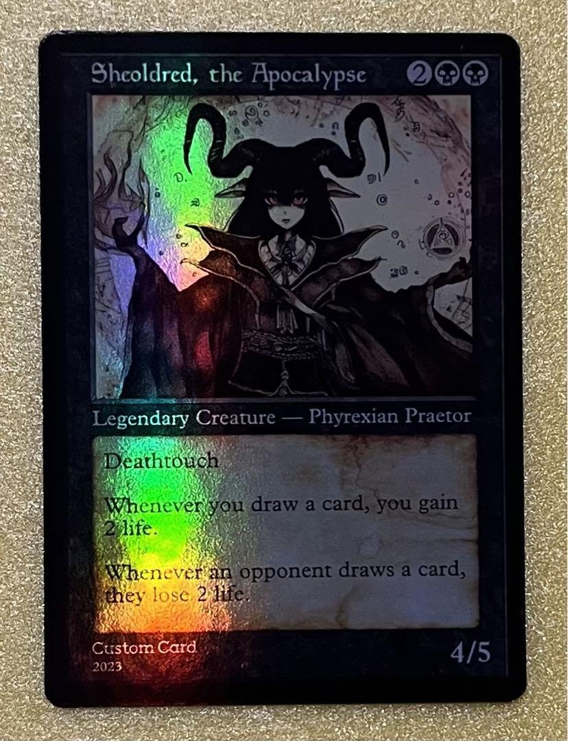 黙示録、シェオルドレッド 日本語 foil 2枚 黙示録、シェオルドレッド