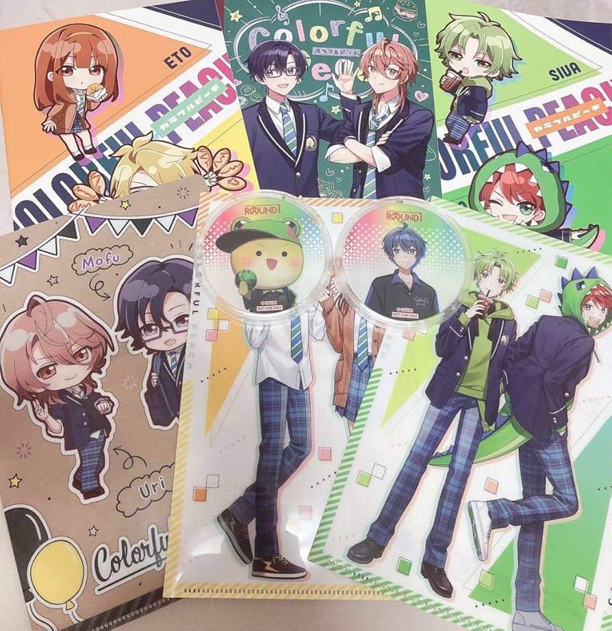 カラフルピーチ まとめ売り ゆあんくん なおきり うり 全員集合 バラ