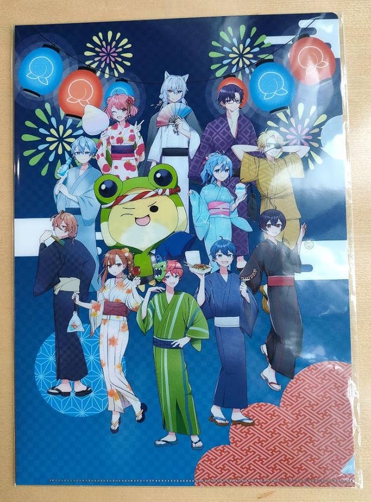 カラフルピーチ 真夏の桃祭り クリアファイル