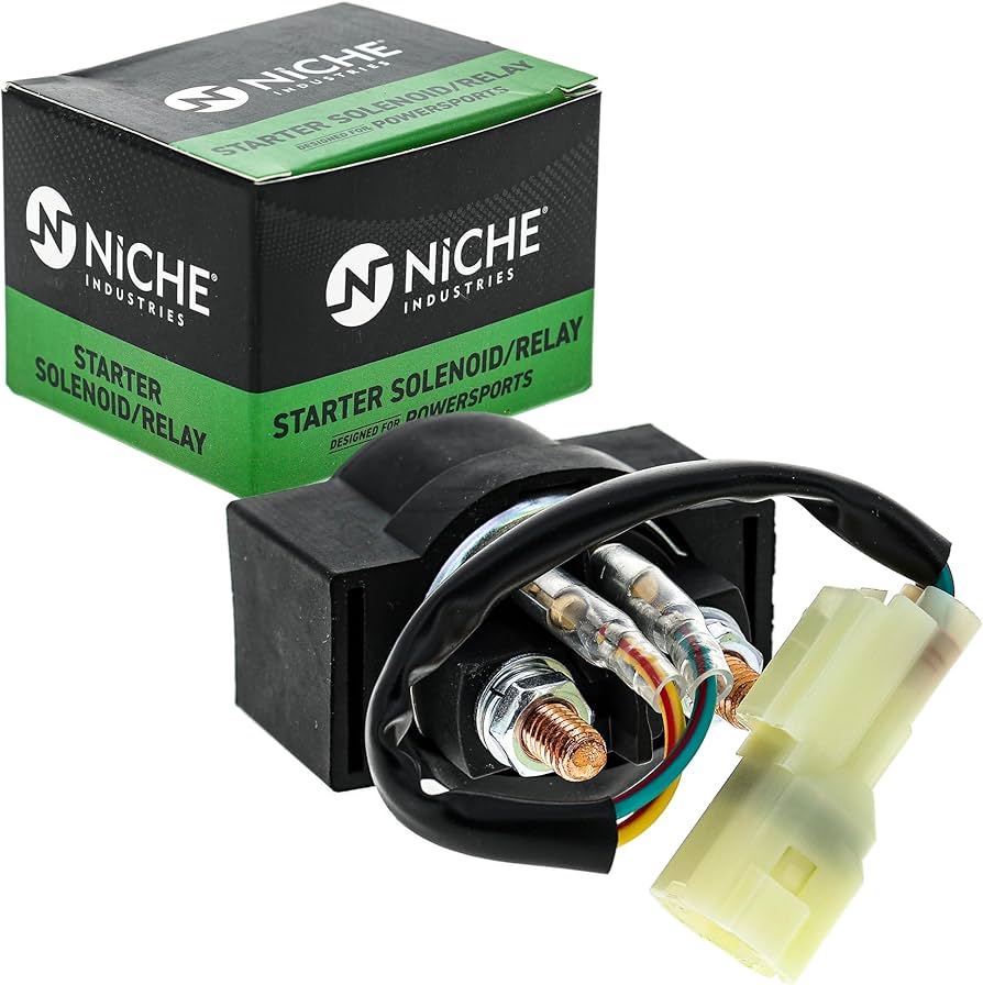 NICHE Starter Solenoid Relay Switch for Kawasaki Mule PROMX KAF700
