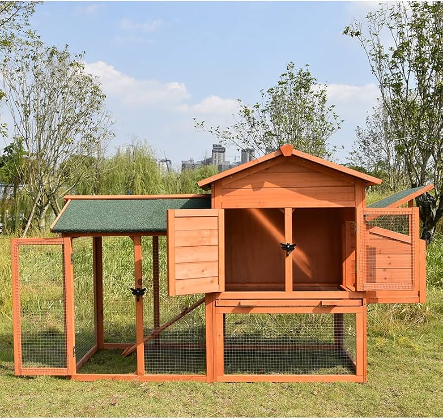 新品☆大型 犬屋 猫 ペット ニワト ニワトリ屋 アヒル 鳥かご あひる