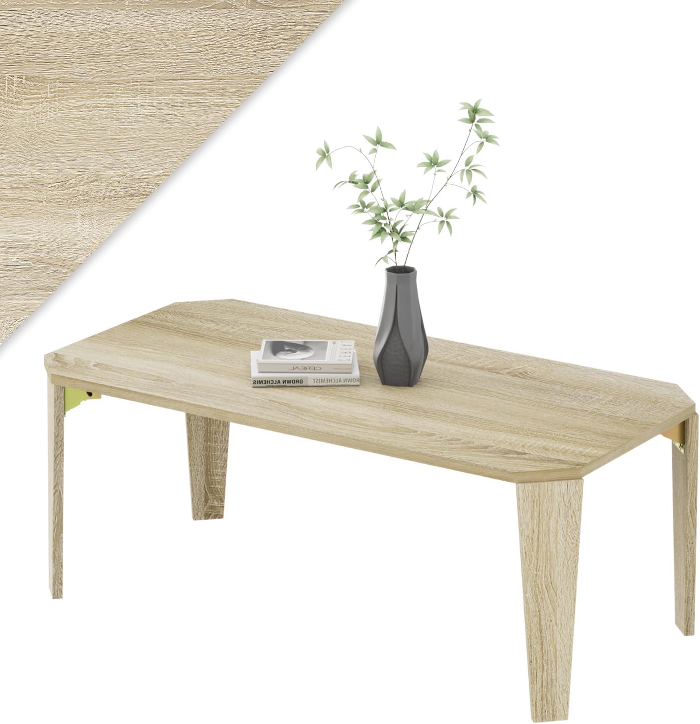 B-Company ビーカンパニー ローテーブル 木製 ガラステーブル B