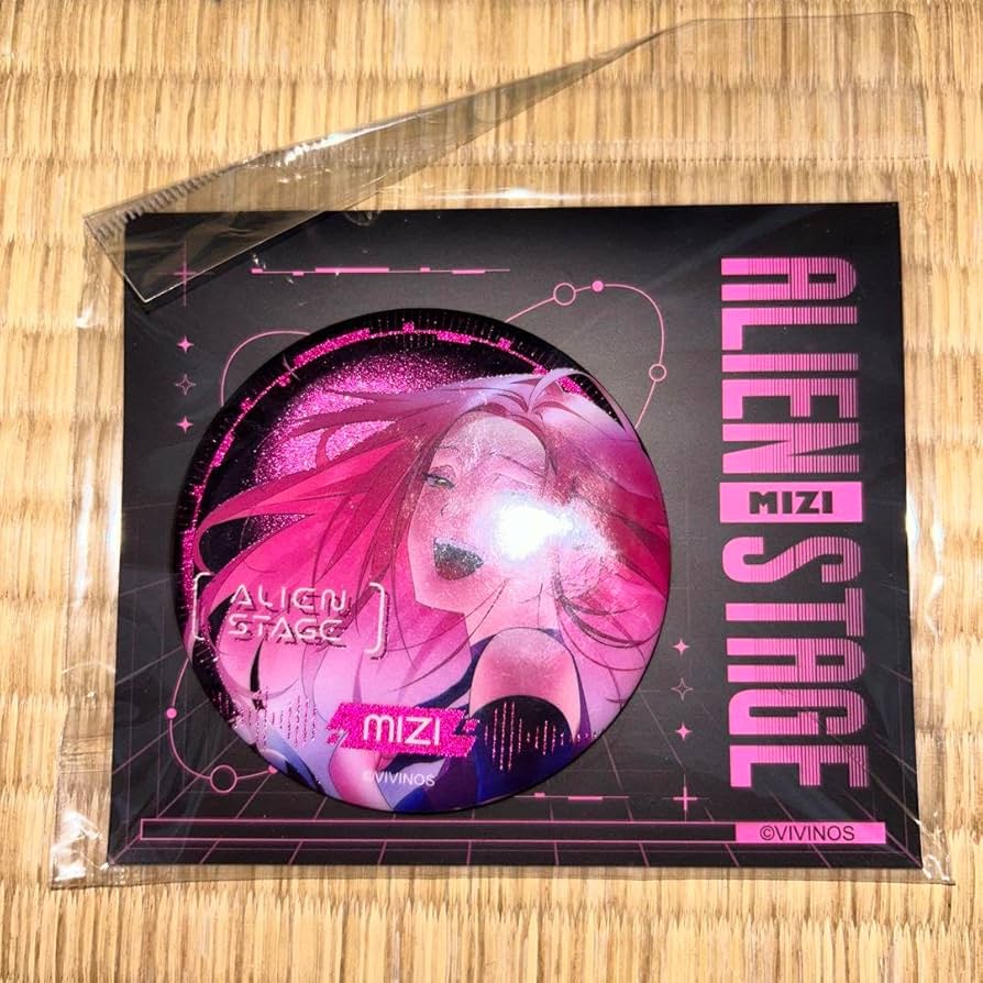 Amazon.co.jp: ALIEN STAGE エイリアンステージ 缶バッジ カフェ ミジ