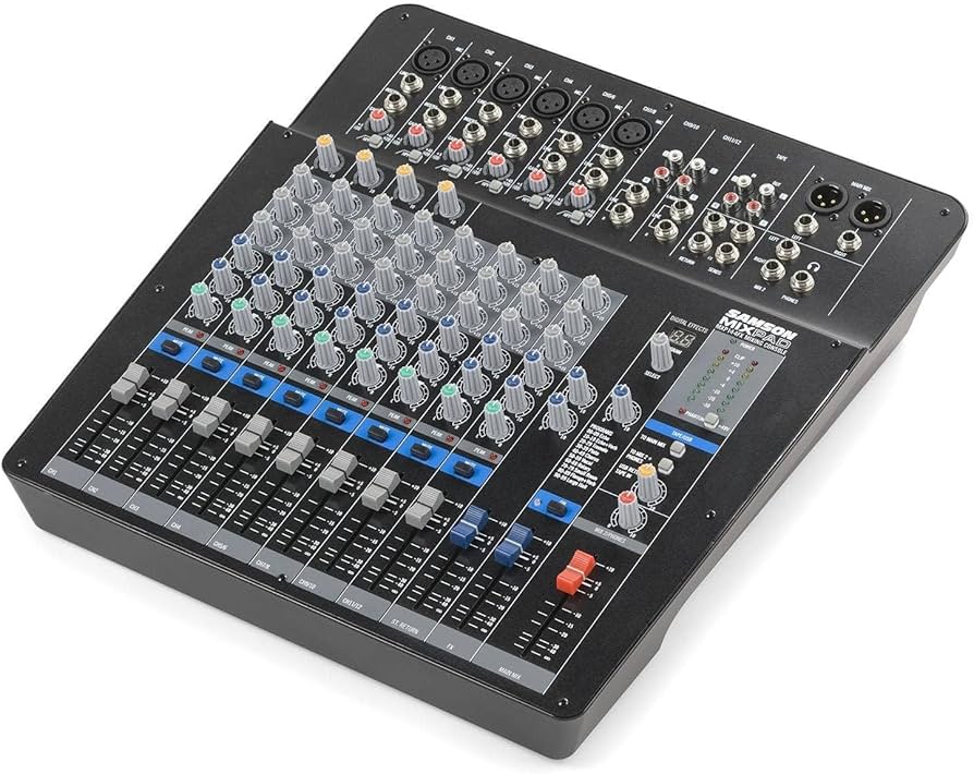 Amazon.com: Samson MixPad MXP144FX 14-Input USB Mixer with FX