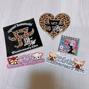 Amazon.co.jp: 浜崎あゆみ ステッカー シール グッズ セット : おもちゃ