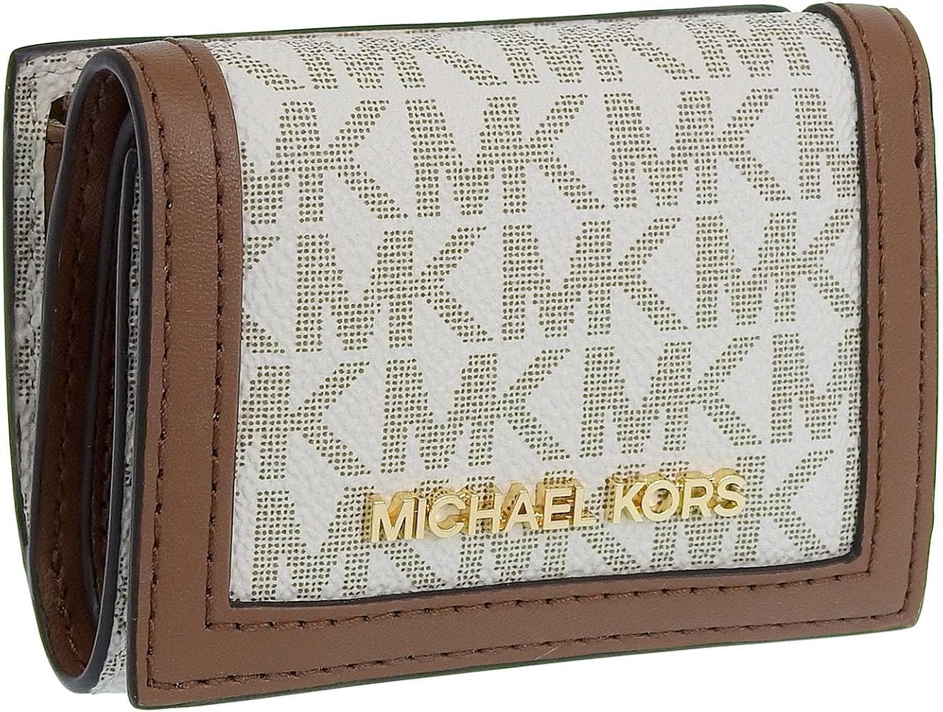 ⭐MICHAEL KORS⭐マイケルコース⭐新品 ミニ財布バニラ ジェットセット
