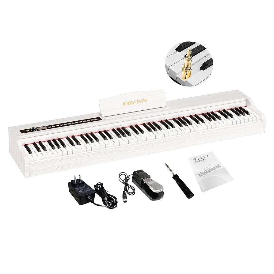 電子ピアノ 88鍵盤 ハンマーアクション 88鍵盤 木製 ピアノ 3本ペダル