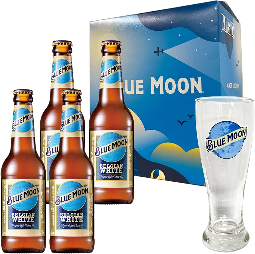 Amazon.co.jp: BLUE MOON (ブルームーン) (オレンジの味わい 無濾過