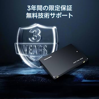 Amazon | fanxiang SSD 4TB SATA3.0 6Gb/s 2.5インチ 7mm 3D NAND 搭載