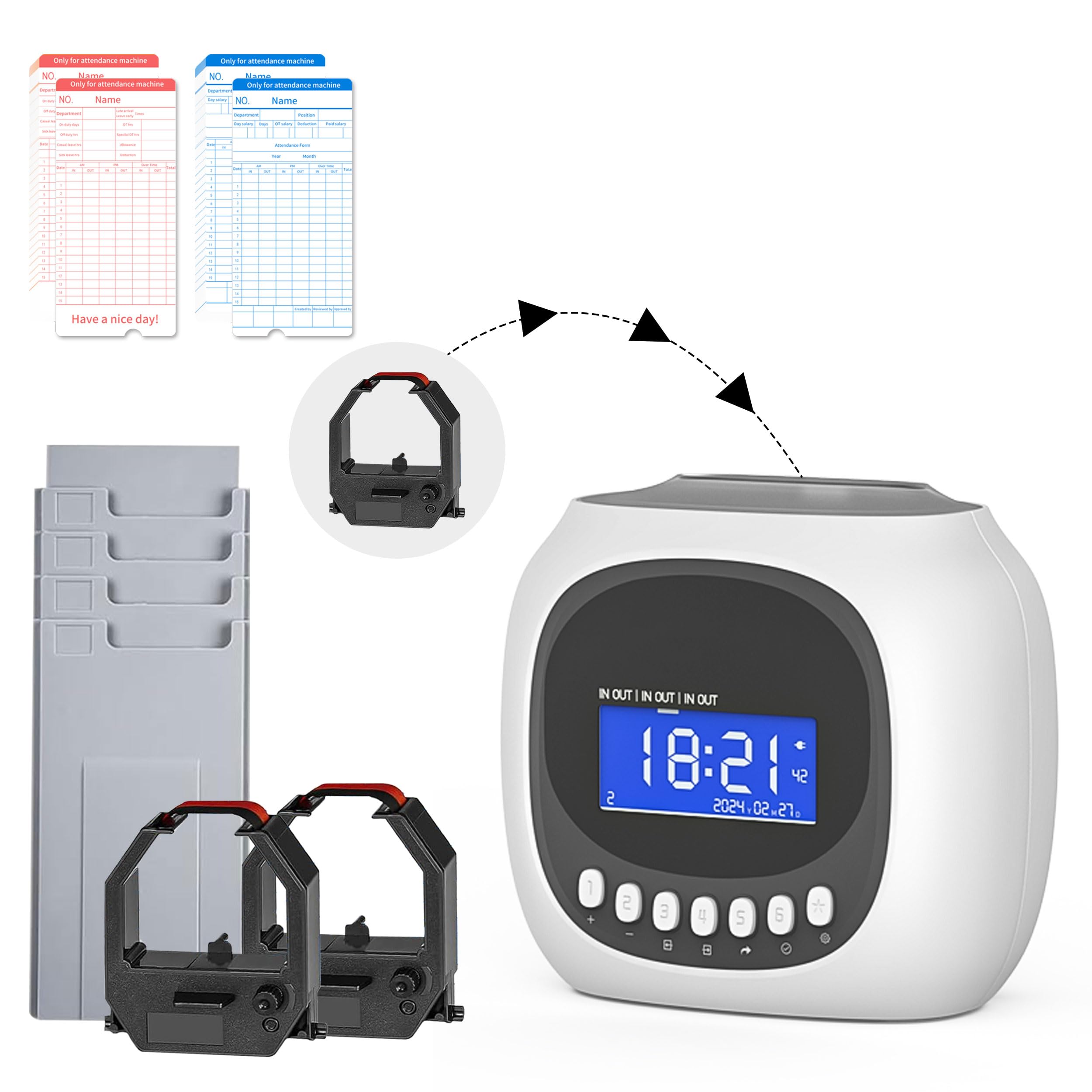 INDEPENDENT】Time to Grind Alarm Clock INDEPENDENT CLOCK TIME TO