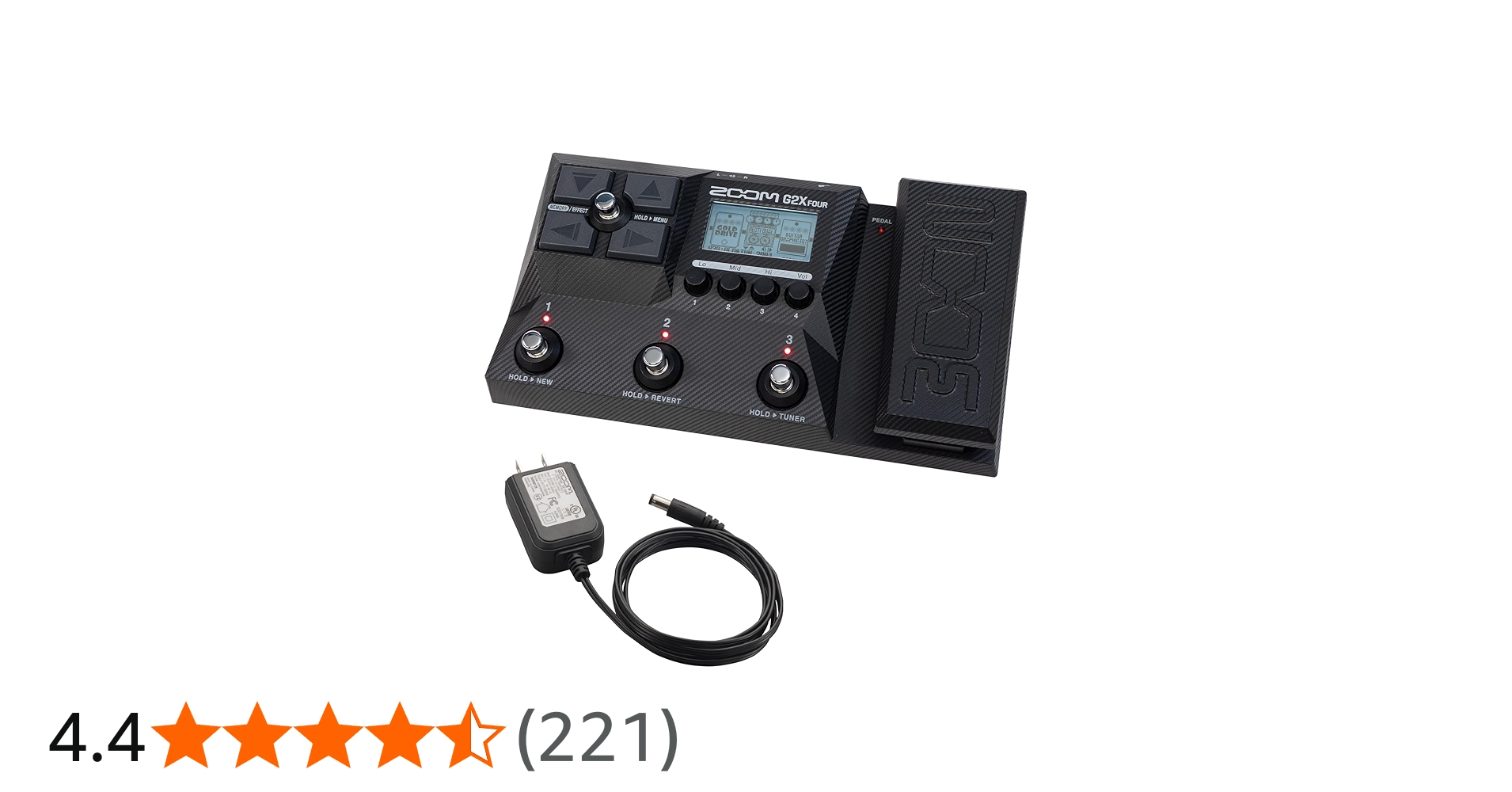 Amazon.co.jp: ZOOM ズーム G2X FOUR ギターマルチエフェクター ペダル