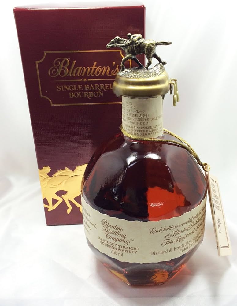 Amazon.co.jp: ブラントン 巾着袋付き 46.5度 750ml [正規品] : 食品