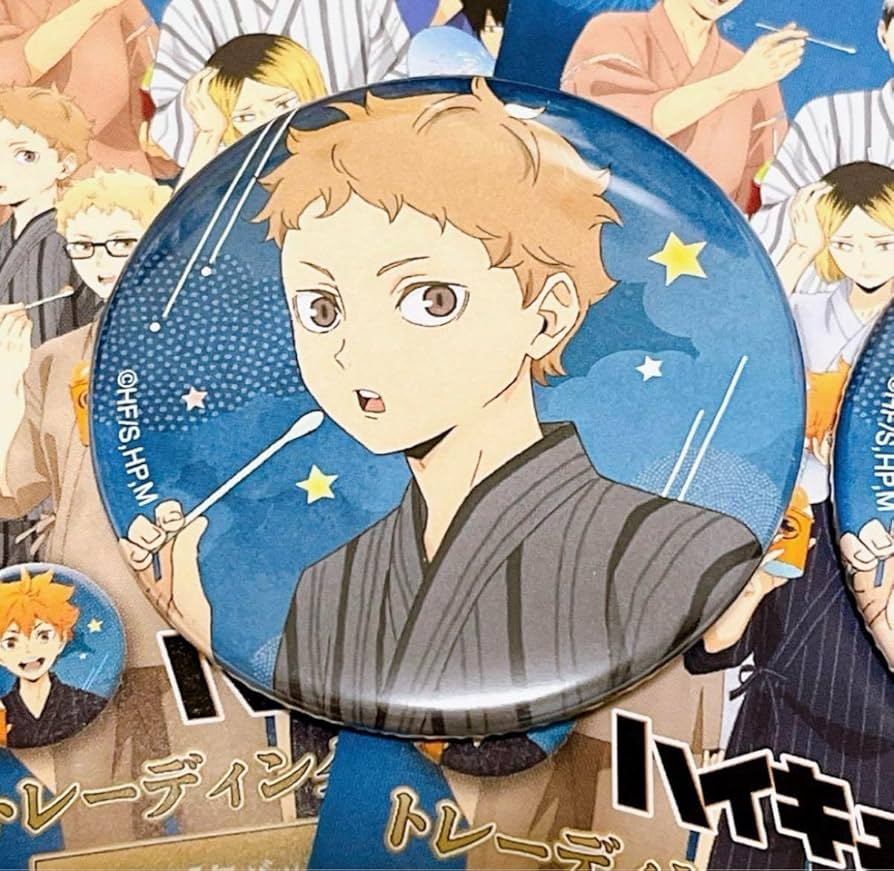 Amazon.co.jp: ハイキュー!! サマーフェア 夏祭り 夜久衛輔 缶バッジ2