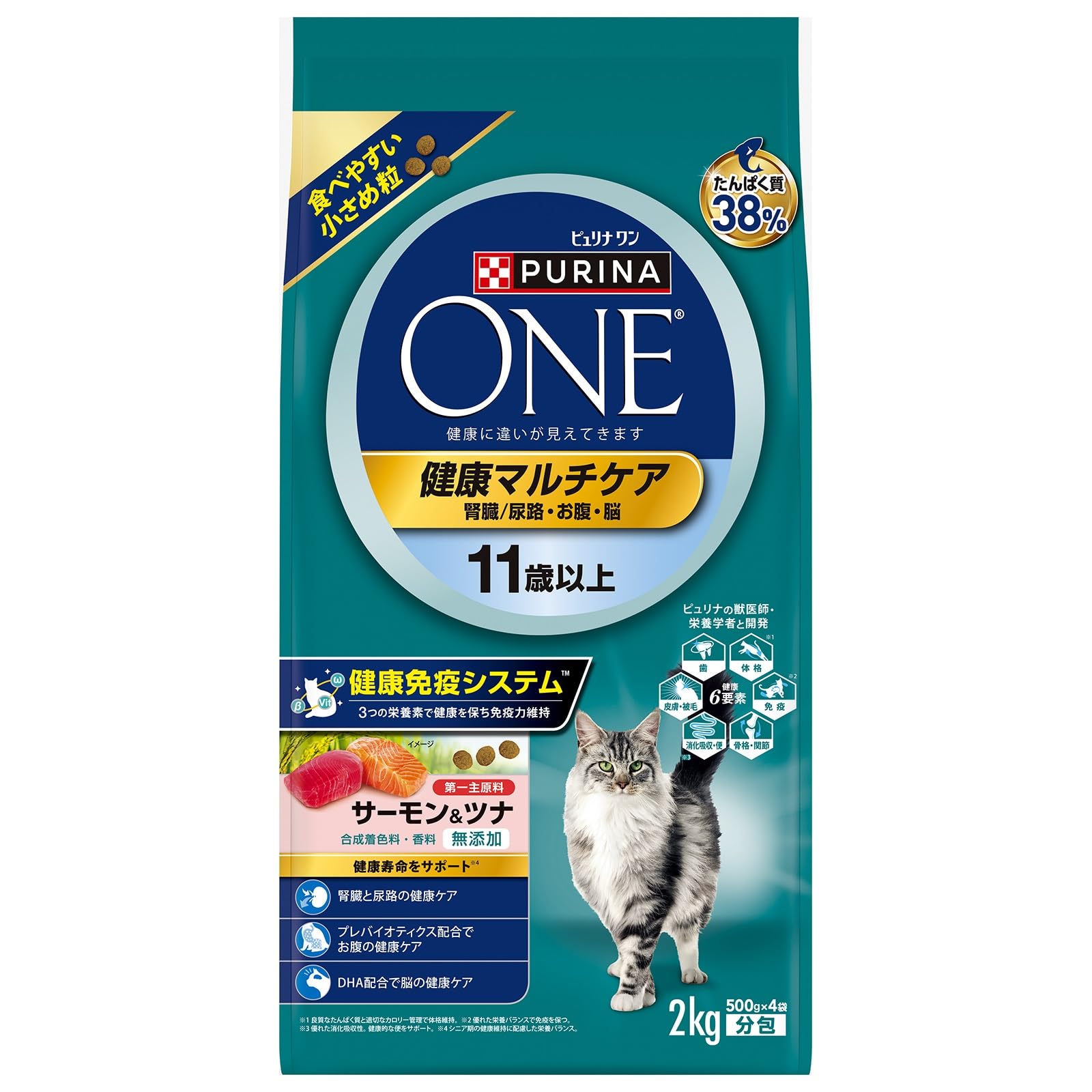 Amazon | ピュリナ ワン キャット ドライ 健康マルチケア 11歳以上