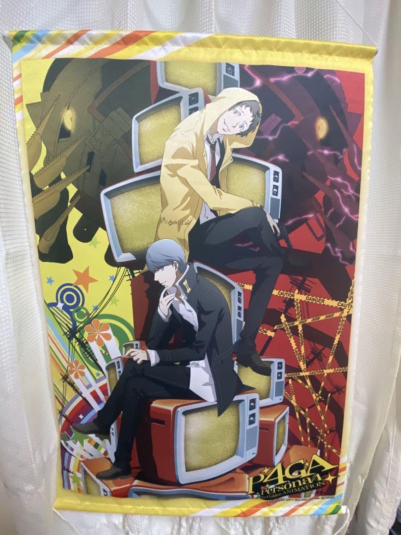 ペルソナ4 鳴上悠 主人公 クリアファイル 非売品 描き下ろし ペルソナ4