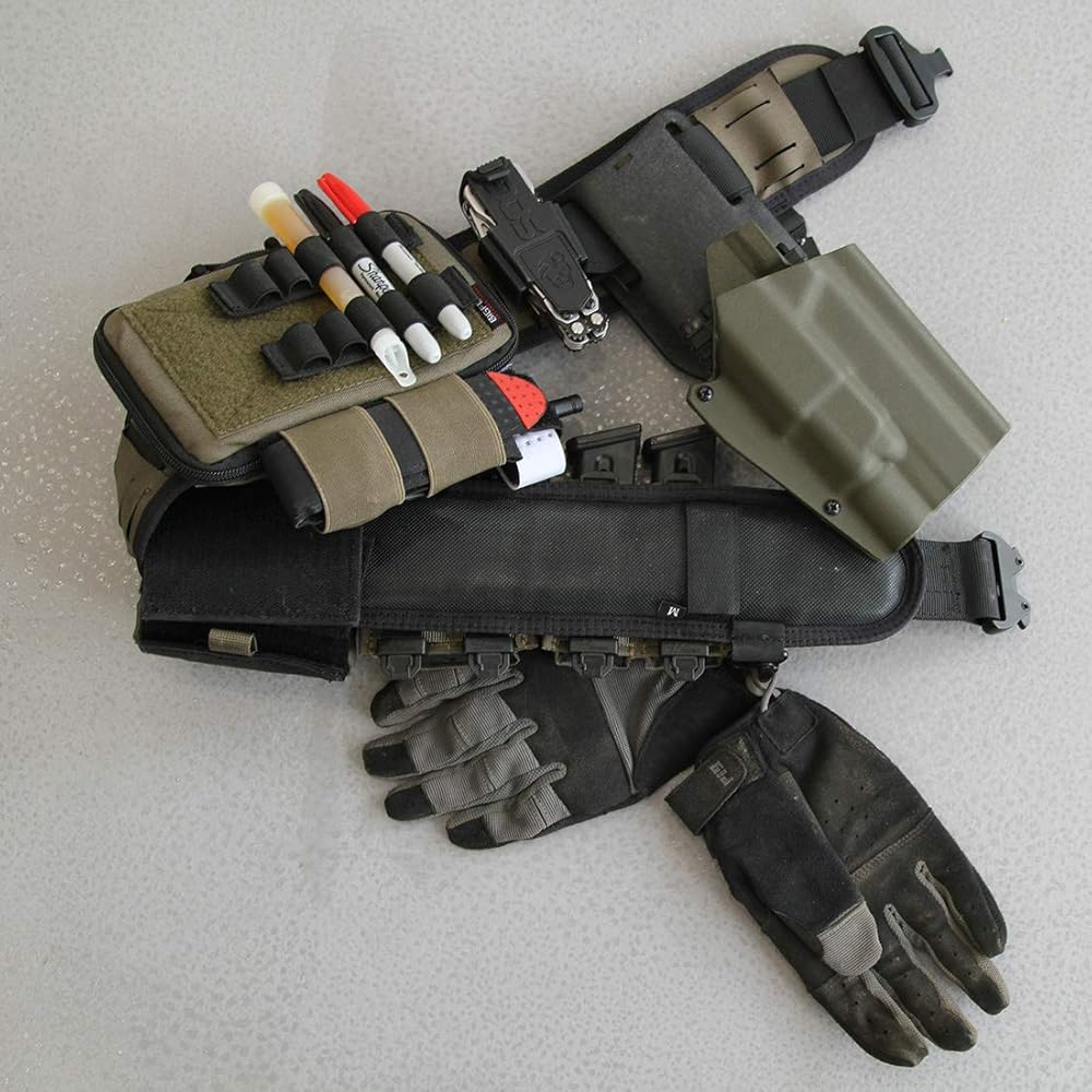 Amazon.co.jp: Bigfoot Orionタイプ 4.0 レザーカット MOLLEベルト