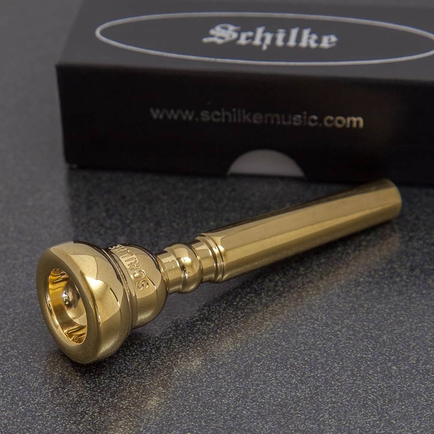 Amazon | Schilke 24K ゴールド トランペット マウスピース 13C4 | 金