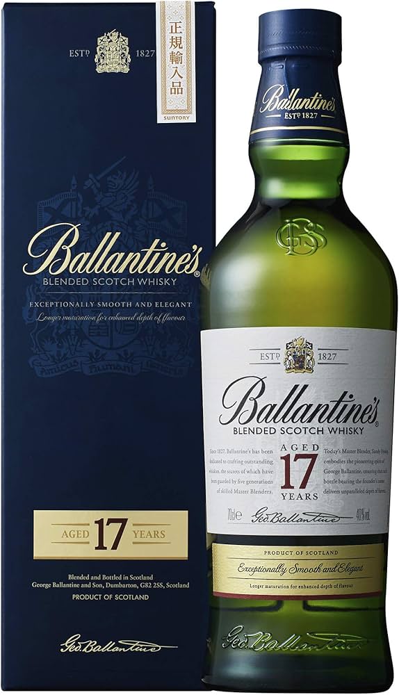 Amazon.co.jp: バランタイン 17年 700ml 40度 正規品 : 食品・飲料・お酒